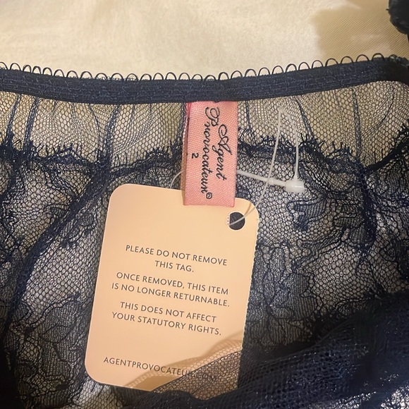 NWT Agent Provocateur lace Willa set 34C 2 - Picture 5 of 6
